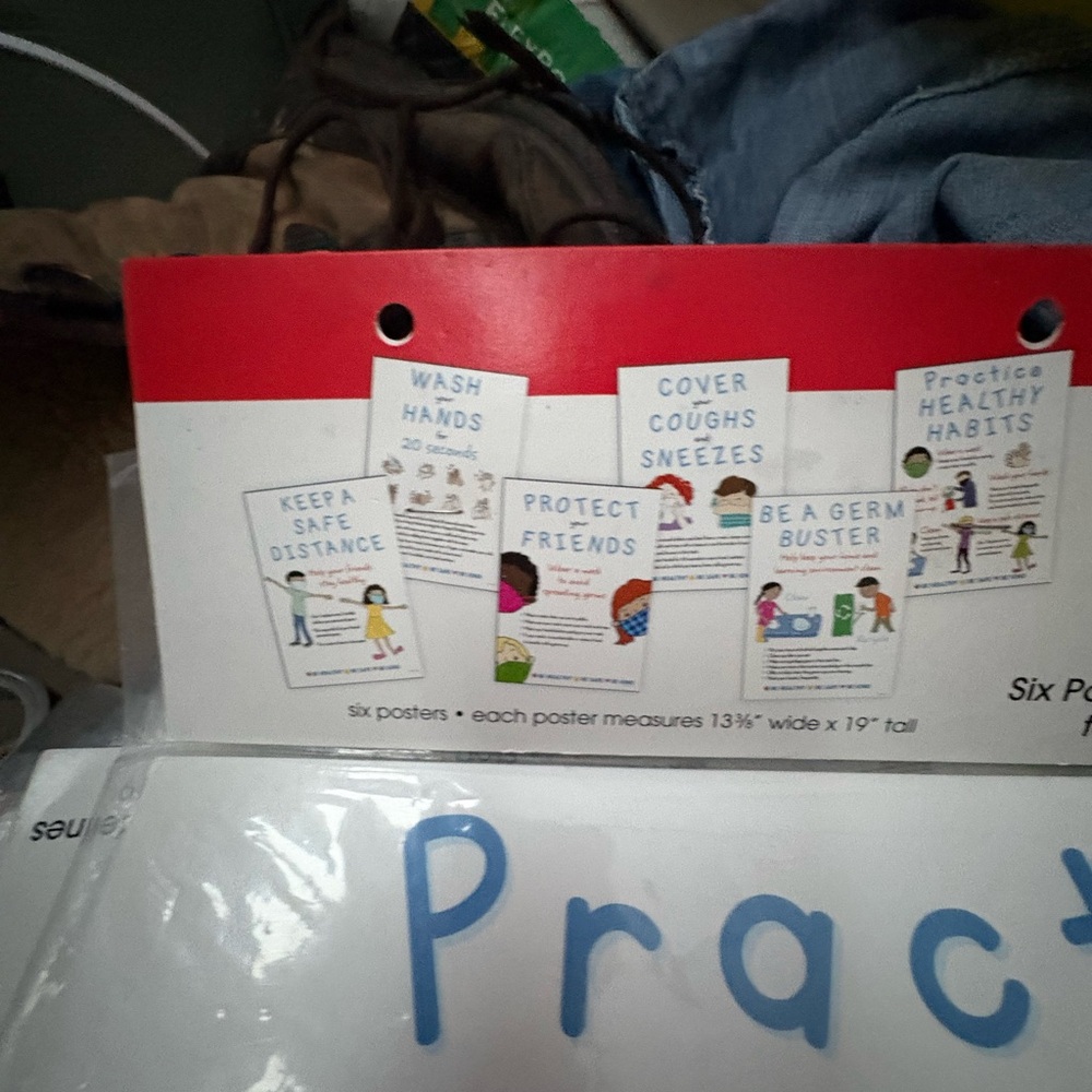 Be Healthy Poster Set - Multicolor - Picture 13 of 14